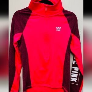 Victoria's Secret PINK Half Zip Pullover Size Small